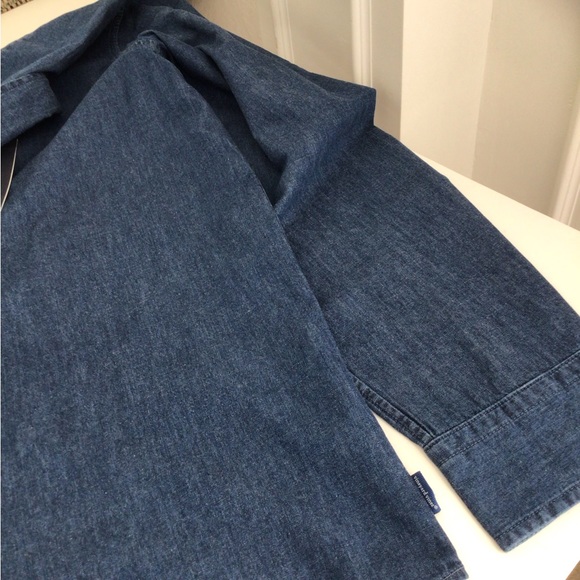 New Vineyard Vines Mens Chambray Cotton Spread Collar Button Up LS Shirt… - Picture 6 of 8
